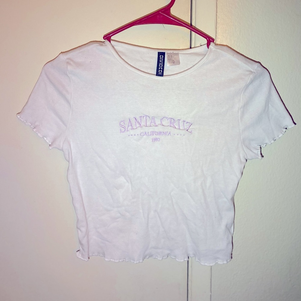 White Crop Top